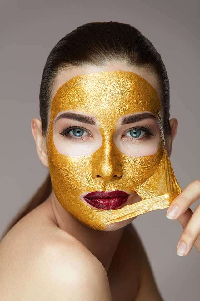 special gold facial pack