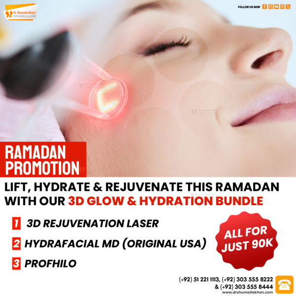 Glow this Ramadan with exclusive skincare deals at DERMALASE! 6 Deal 5 3D Glow Hydration Bundle V1