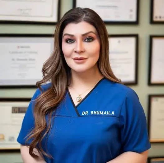 Dr Shumaila Khan is the best asethetic physician in Islamabad.